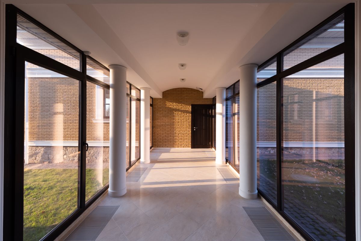 welcoming home exterior with a landscaped front walkway